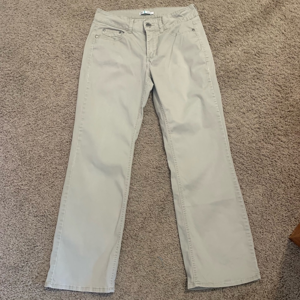 Riders by Lee Straight Leg Mid-Rise Pants 10 Petite
